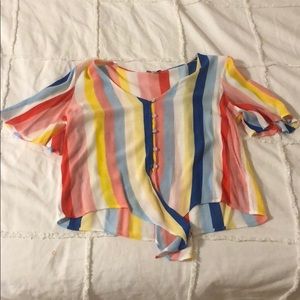 Color Block Shirt